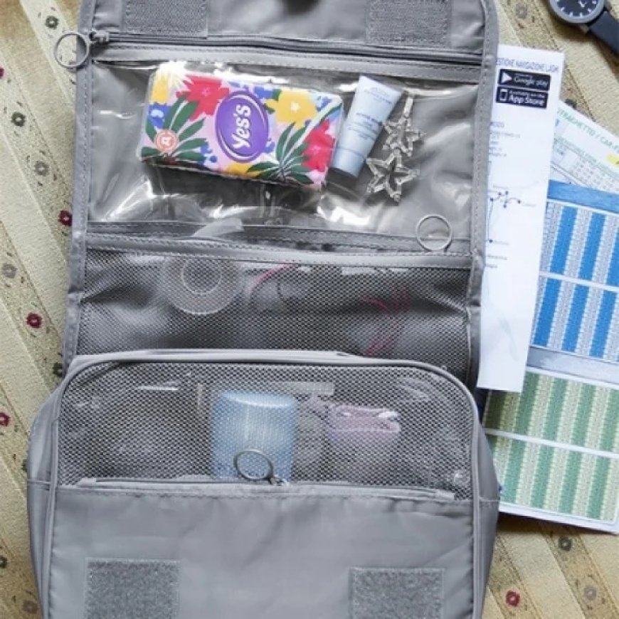 Дорожная косметичка-органайзер: Идеальный спутник для путешествий