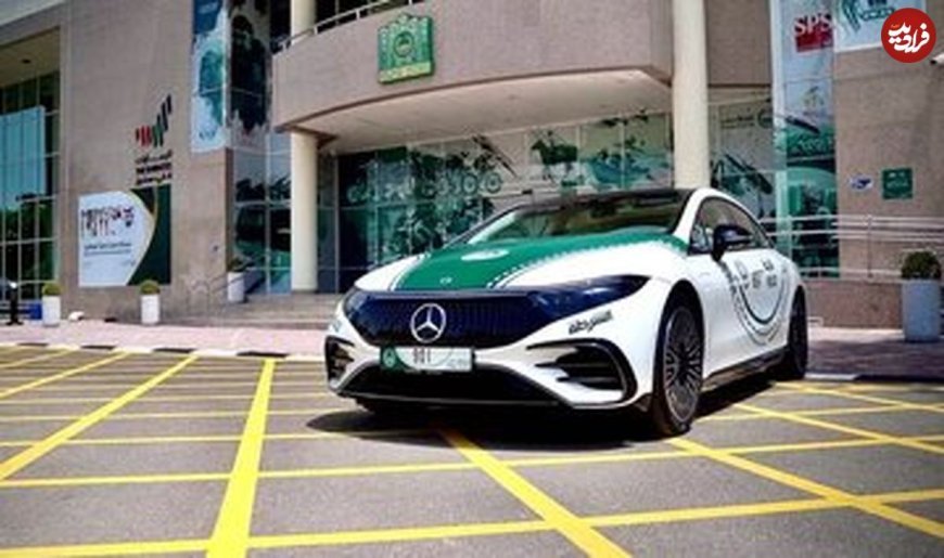 Электрический Mercedes-Benz EQS 580 пополнил коллекцию роскошных автомобилей полиции Дубая