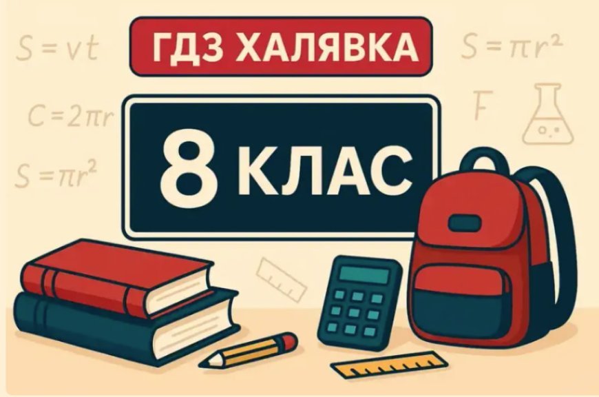 Решебники для 8 класса: алгебра, геометрия и украинский язык онлайн